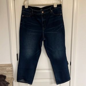 NWOT Express straight ankle jeans